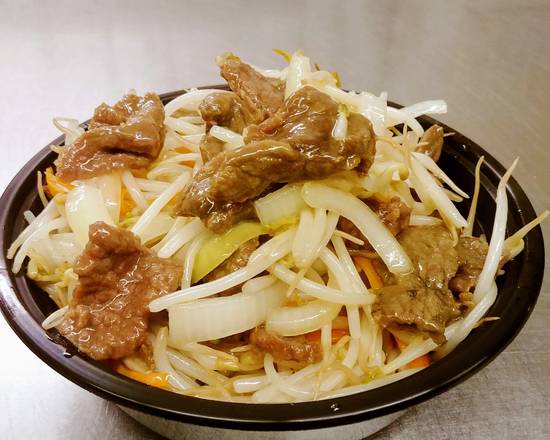 Beef Chop Suey 牛肉炒芽菜